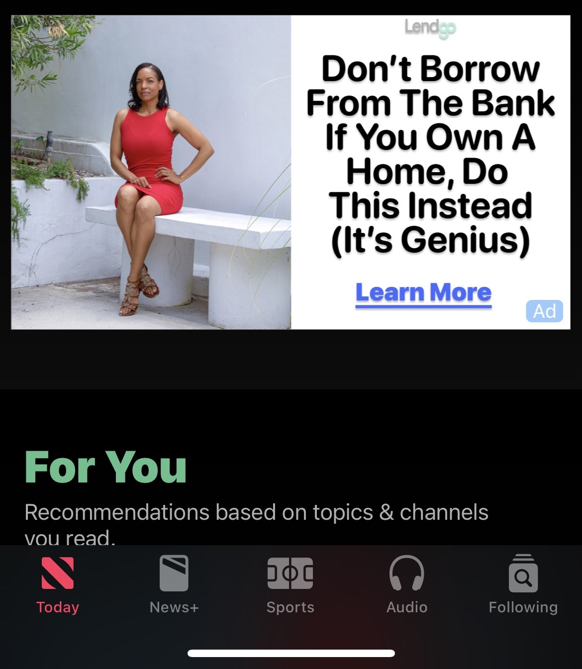 an ad for an obvious scam.